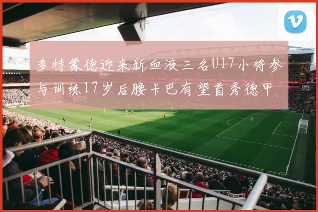 多特蒙德迎来新血液三名U17小将参与训练17岁后腰卡巴有望首秀德甲